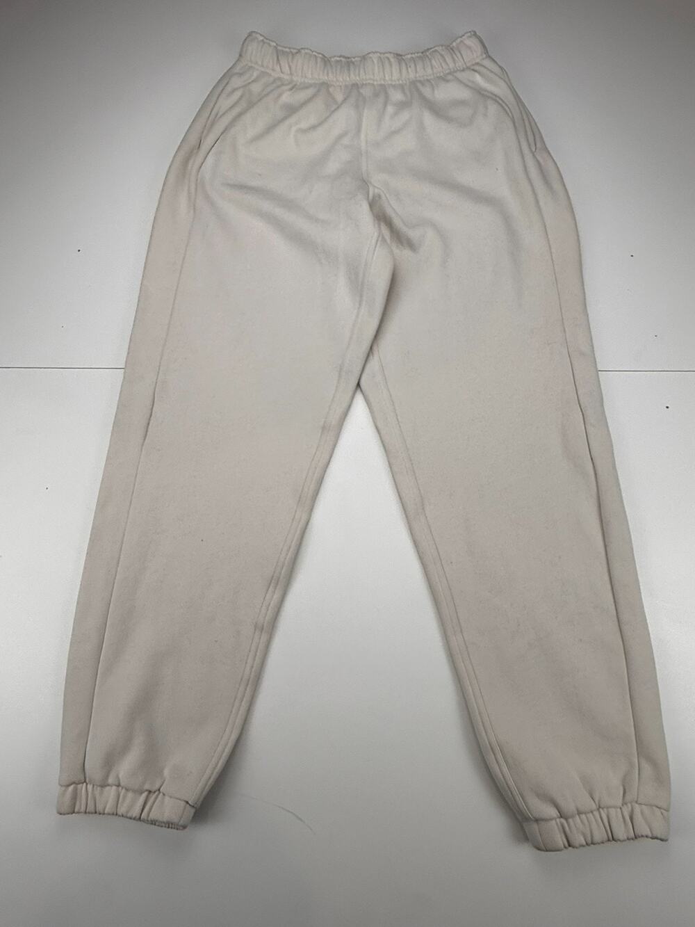 Lululemon Scuba Mid Rise Oversized Jogger Womens S Bone Cream Sweatpants